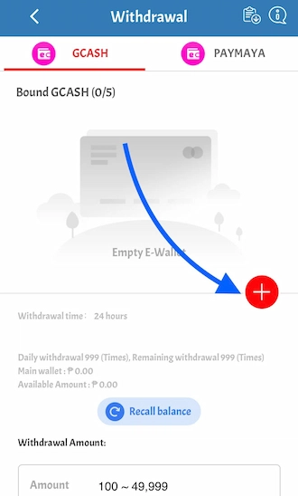 💎Step 2: Add withdrawal account.